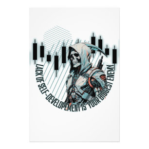 Fantasy Trade design Motivation Största Fiende Fototryck