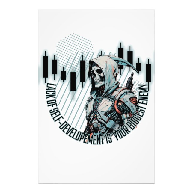 Fantasy Trade design | Motivation | Största Fiende Fototryck (Framsidan)