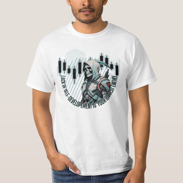 Fantasy Trade design | Motivering | Biggest Enemy T Shirt (Framsida)