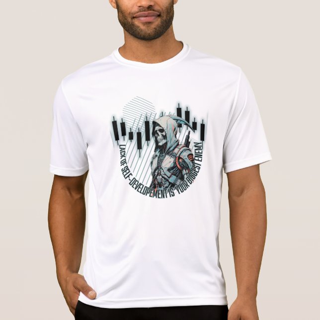 Fantasy Trade design | Motivering | Biggest Enemy T Shirt (Framsida)