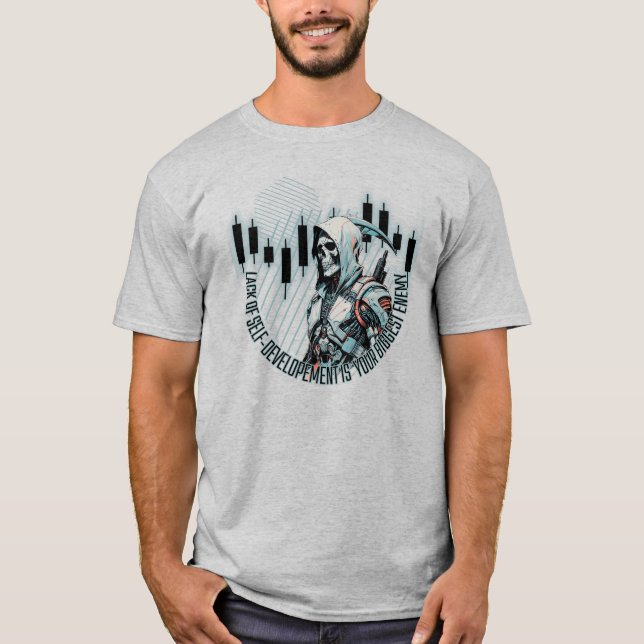 Fantasy Trade design | Motivering | Biggest Enemy T Shirt (Framsida)