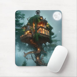 Fantasy Tree House Digital konst Musmatta
