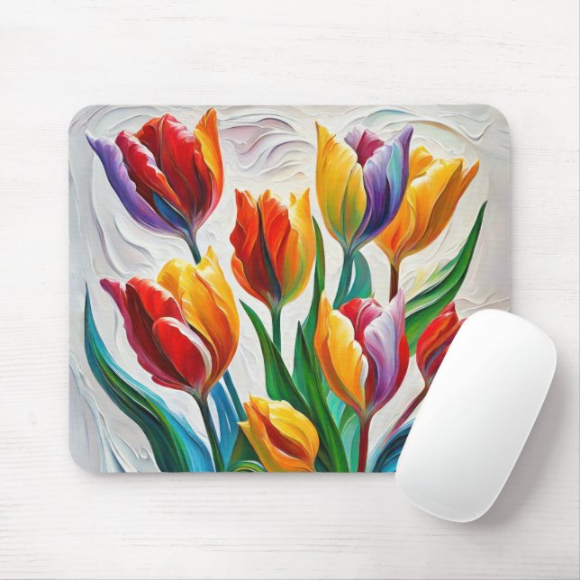 Fantasy Tulip Bouquet Musmatta (Med mus)