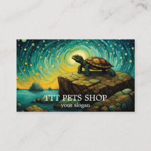 Fantasy Turtle Visitkort