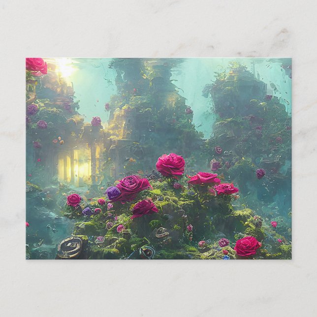 FANTASY Under Water - Vykort (Framsida)