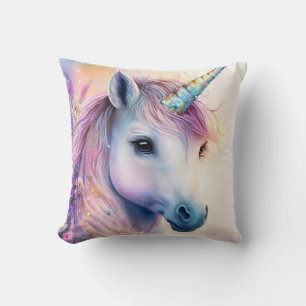 Fantasy Unicorn Dekorativ kudde
