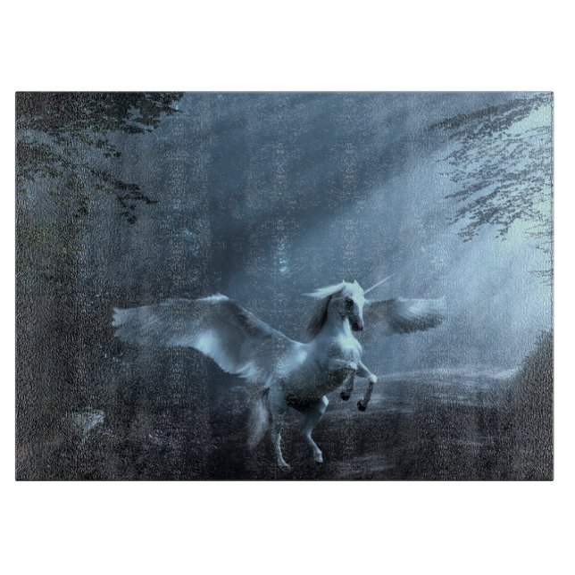 Fantasy Unicorn i Forest (Framsidan)