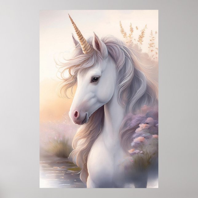 Fantasy Unicorn Poster (Framsidan)