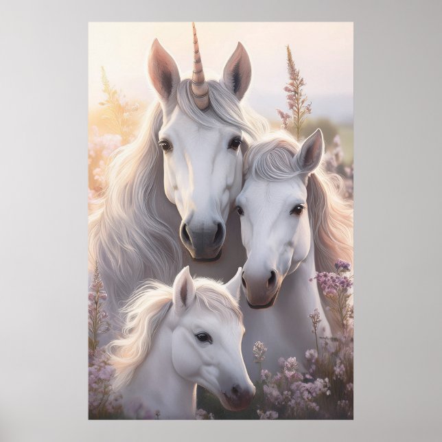 Fantasy Unicorn Poster (Framsidan)