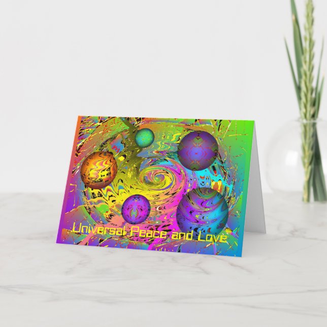 Fantasy Universe Julhälsningar Helgkort (Framsida)