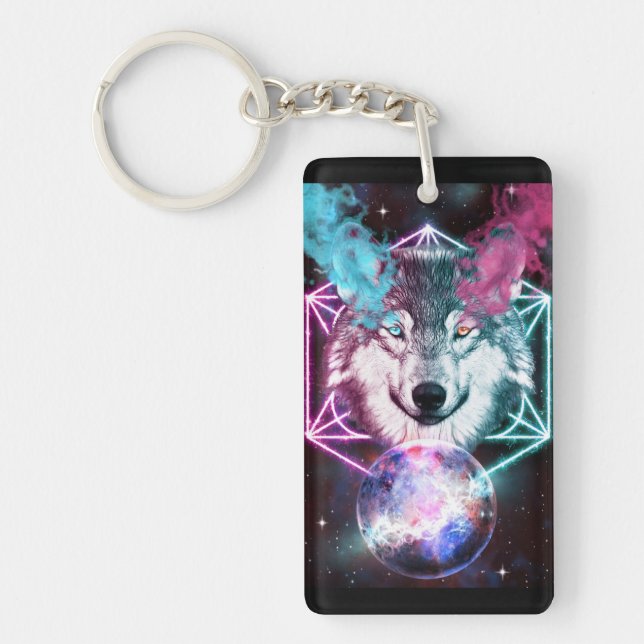 Fantasy Varg Acrylic Keychain (Framsidan)