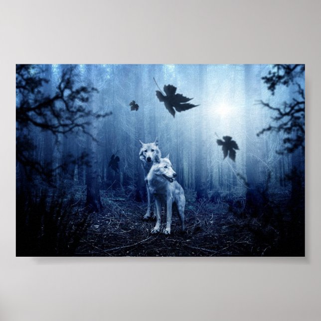 Fantasy Varg Wall Art Poster (Framsidan)