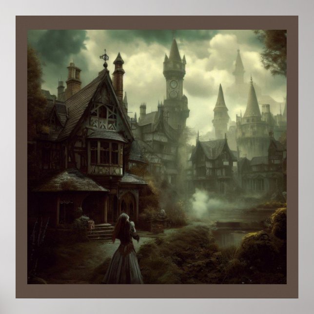 Fantasy Victorian England 3 Poster (Framsidan)