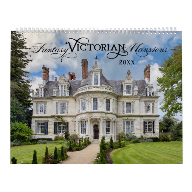 Fantasy Victorian Mansions Kalender (Omslag)
