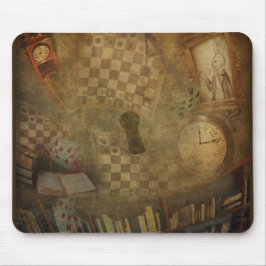 Fantasy Vintage Alice i Underlandet Kontor Sovrum Musmatta