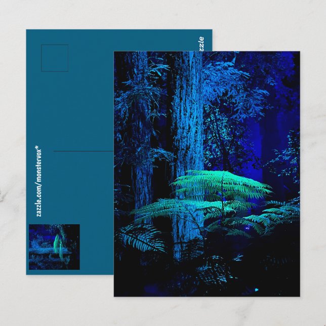 Fantasy vykort (Fram/baksida)