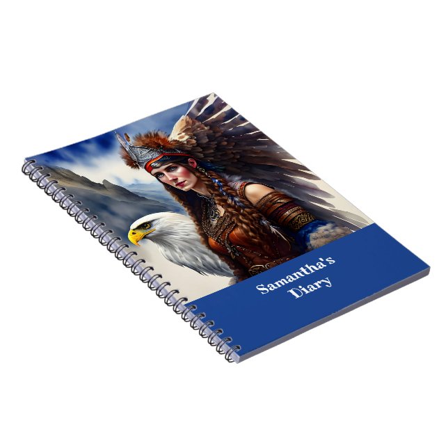 Fantasy Warrior Princess Anteckningsbok (Högra Sidan)
