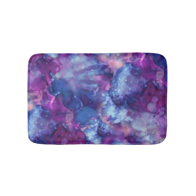 fantasy watercolor - deep space vibe : badrumsmatta (Framsidan)