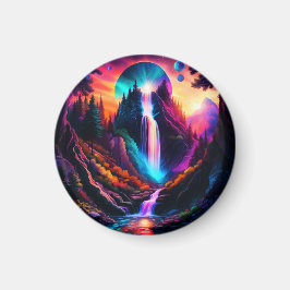 Fantasy Waterfall Magnet