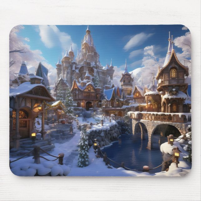 Fantasy Winter City Musmatta (Framsidan)