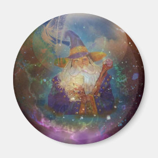 Fantasy Wizard Magnet