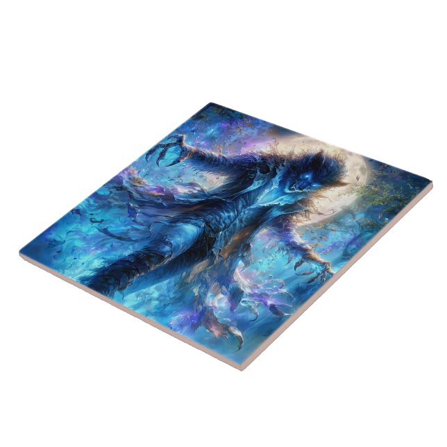 Fantasy Wolf  World Kakelplatta (Sidan)