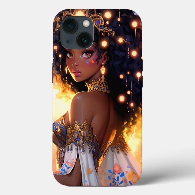 Fantasy Woman African American Art (Baksida)