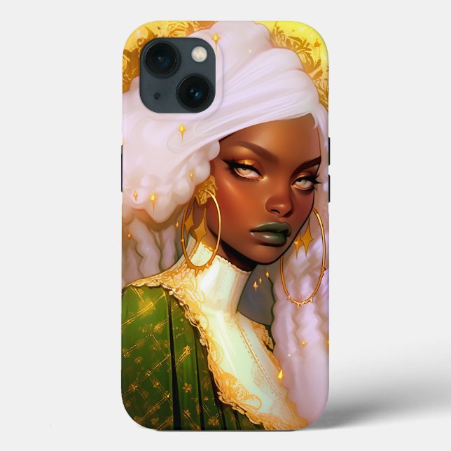 Fantasy Woman African American Art (Baksida)