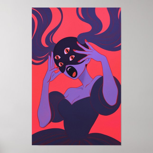 Fantasy Woman Poster (Framsidan)