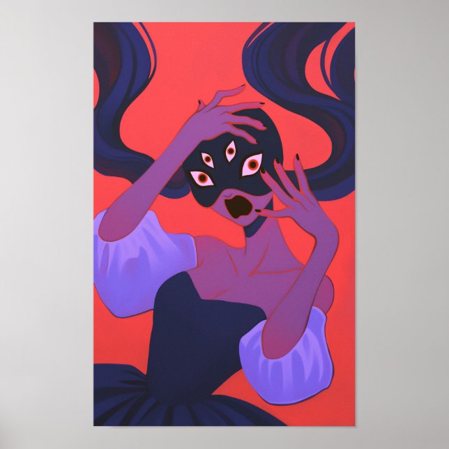 Fantasy Woman Poster (Framsidan)