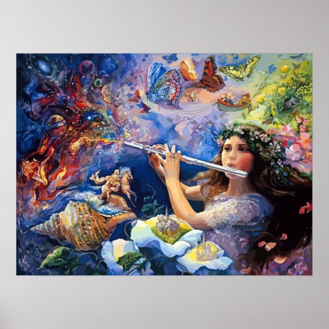 Fantasy Wonderland Art Poster (Framsidan)