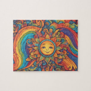 Fantasy World Colorful Sol Pussel