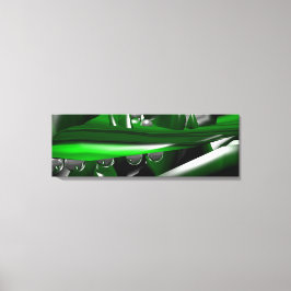 Fantasy World Malachit och Abstrakt Fractal Art Canvastryck