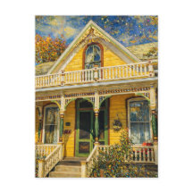 Fantasy Yellow Victorian