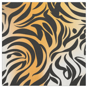 Fantasy Zebra Tiger Print Tyg