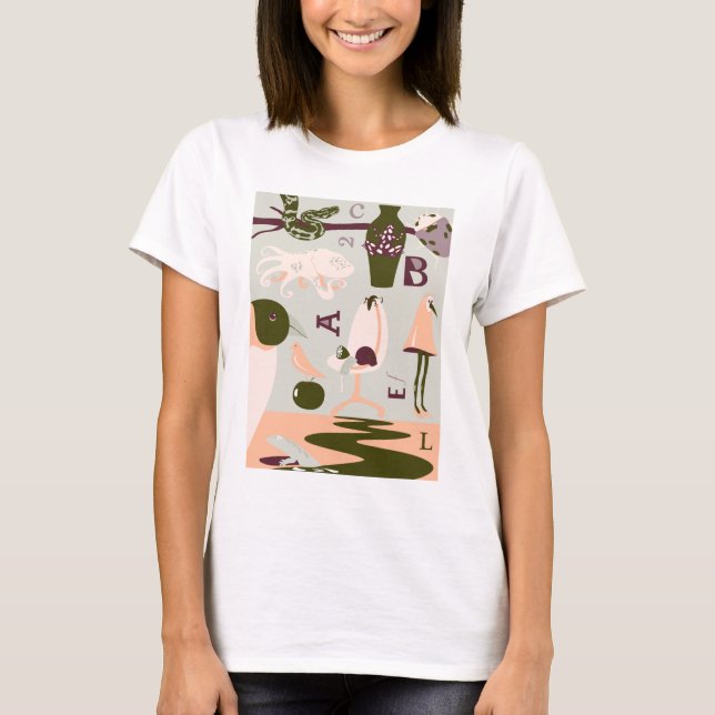 Fantasy zoo t shirt (Framsida)
