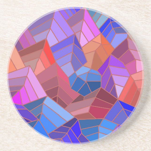 Fantasyberg Utsikt från himlen Underlägg (Framsidan)