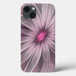 Fantasyblomma Abstrakt Plommon Blommig Fraktal Kon