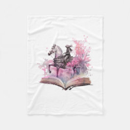 Fantasybokälskardesign Fleecefilt