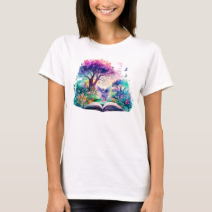 Fantasybokälskare Älva T Shirt