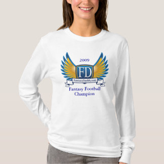 FantasyDaddy.com mästareLongsleeve skjorta Tee Shirt