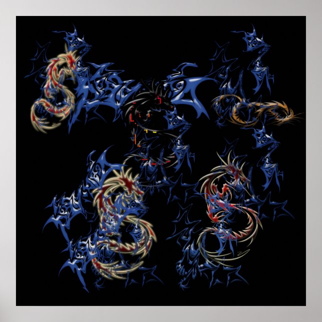 Fantasydrakar Poster (Framsidan)