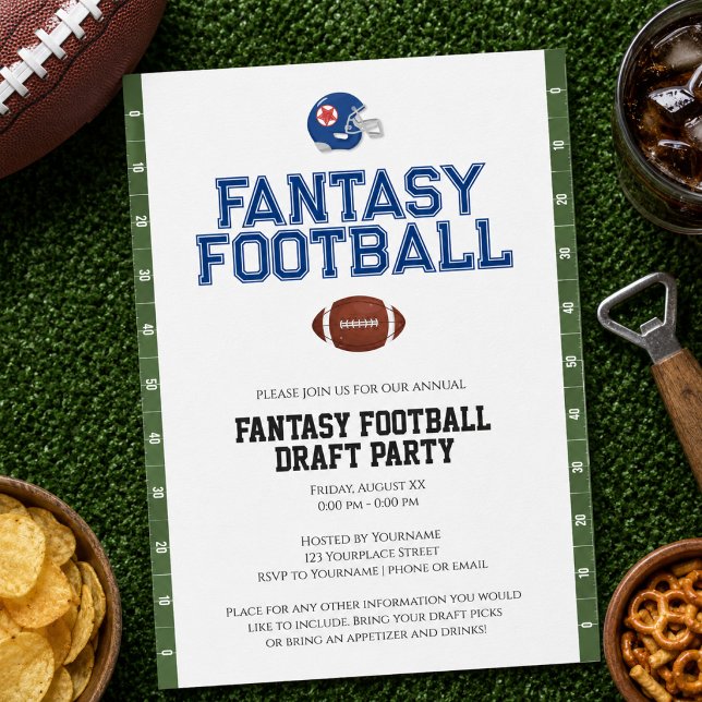 Fantasyfotboll Inbjudningar (Skapare uppladdad)