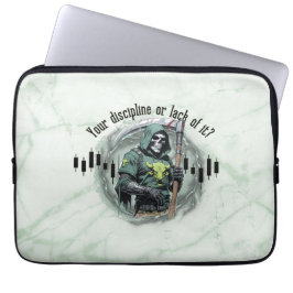 Fantasyhandelsdesign | Grim Reaper |  motivation Laptop Fodral