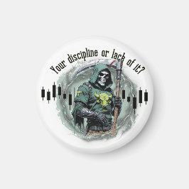 Fantasyhandelsdesign | Grim Reaper |  motivation Magnet