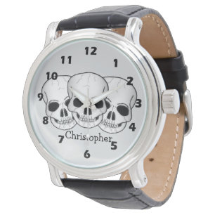 Fantasykonst Skalle Design Armbandsur
