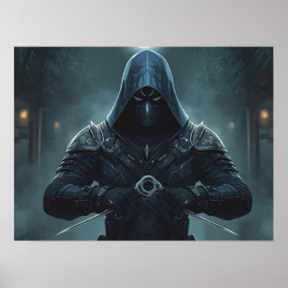 Fantasykonst: ”Viskaren av Ockulta Skuggor” Poster