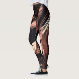 Fantasylegeringar från ro Guld Leggings