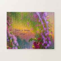 Fantasyllandskap, tropik och drömmande - knepig