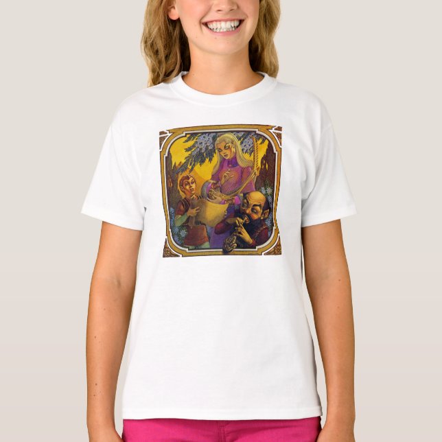 Fantasyskonsert Kids T_ Shirt Tee Shirt (Framsida)